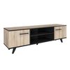 Mueble De Tv Con 2 Puertas Y 2 Nichos De 151,4 Cm - Wayne