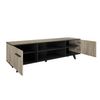 Mueble De Tv Con 2 Puertas Y 2 Nichos De 151,4 Cm - Wayne