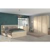 Cama Litera 140x190-200 Con 2 Cajones - Escala