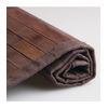 Alfombrilla De Baño De Bambú Marrón Moca 61 X 43 Cm - Madera Oscura