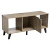 Mueble Tv Ceda Efecto Roble Natural Negro - 5five 100x47x32cm