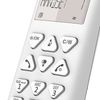 Teléfono Fijo Logicom Vega 150 Inalámbrico Dect, Tecnología Gap Tecla Bis Blanco