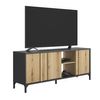 Mueble De Tv Industrial 3 Puertas - 160 X 66 Cm