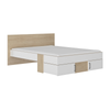 Cama Con Almacenaje 140 X 190 Cm - L 160  X A 194  X H 80  Cm