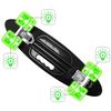 Skateboard 24 X 7 Skids Control Con Asa Y Ruedas Iluminadas