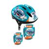 Casco Infantil Rodilleras Y Coderas Disney Stitch Talla 53-56 Cm