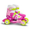 Patines De 3 Ruedas Niños Skids Control Talla 27-30 Rosa