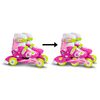 Patines De 3 Ruedas Niños Skids Control Talla 27-30 Rosa