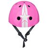 Sello Casco Rosado De La Estrella Del Patí­n