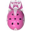 Sello Casco Rosado De La Estrella Del Patí­n