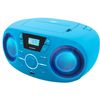 Radio Portátil Cd Usb Azul + Altavoces Luminosos Cd61blusb Bigben