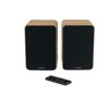 Ws602duo Altavoces De Estantería Bluetooth 5.0 De Madera De 100w