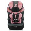 Race I 76-140 Cm R129 I-size Silla De Auto Con Cinturón - Para Niños De 3 A 10 Años - Reposacabezas Regulable En Altura - Base Reclinable - Made In France - Flamingo