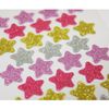 28 Pegatinas - Estrellas - Purpurina - 1,8 Cm