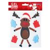 Pegatinas De Gel Para Ventanas De Navidad - Reno Rudolf