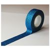 Cinta Adhesiva - Azul - Purpurina - Reposicionable - 15 Mm X 10 M