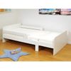 Cama Extensible Zelly  203.6x99.5x60 Cm Color Blanco Vente-unique