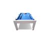 Billar Snooker  207.2x114.2x78.5 Cm Color Azul, Blanco Vente-unique