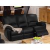 Sofá Relax Marcis  200x96x98 Cm Color Negro Venta-unica