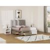 Cama Clásica Leopold 4 Cajones 216.5x165x122.2 Cm Color Beige Vente-unique