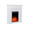 Chimenea Vesuvia  98x24x102.5 Cm Color Blanco Vente-unique