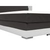 Cama Continental Boxspring Asti  200x210x100 Cm Color Gris, Blanco Vente-unique