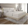 Cama Continental Boxspring Asti  200x210x100 Cm Color Crema, Blanco Vente-unique