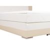 Cama Continental Boxspring Asti  200x210x100 Cm Color Crema, Blanco Vente-unique