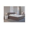 Cama Continental Boxspring Siero  208x160x110 Cm Color Gris Vente-unique