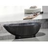 Bañera Exenta Marbela  180x85x58 Cm Color Negro Vente-unique