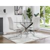 Silla Cantilever Nadya  43x60x100 Cm Color Blanco Vente-unique