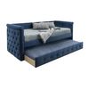 Cama Nido Louise  219x98.5x95.2 Cm Color Azul Oscuro Vente-unique