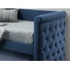 Cama Diván Louise  219x98.5x95.2 Cm Color Azul Oscuro Vente-unique