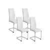 Silla Cantilever Pauline  44x46x97 Cm Color Blanco Vente-unique