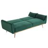 Sofá Cama Launei  208x84x86 Cm Color Verde Pino Venta-unica