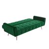 Sofá Cama Polani  209x83x83 Cm Color Verde Pino Venta-unica