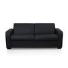 Sofá Cama Bevis  198x96x88 Cm Color Negro Venta-unica