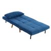 Sillón Cama Chila  90x82x83 Cm Color Azul Venta-unica