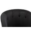 Sillón Cabriolet Fakart  70x62x74 Cm Color Negro Venta-unica