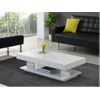 Mesa De Centro Extensible Aramis  120x60x35 Cm Color Blanco Venta-unica