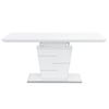 Mesa Extensible Amelle  200x90x76 Cm Color Blanco Venta-unica