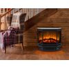 Chimenea Etna  55.8x22.5x51.6 Cm Color Negro Vente-unique