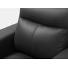 Sillón Clásico Montaner  108x86x99 Cm Color Negro Venta-unica