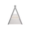 Cama Tipi Sioux  198x106x134 Cm Color Gris, Blanco Vente-unique