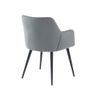 Silla Góndola Pega  58.5x62x78 Cm Color Gris Venta-unica