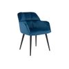 Silla Góndola Pega  58.5x62x78 Cm Color Azul Vente-unique