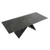 Mesa Extensible Libsy  220x90x76 Cm Color Negro Venta-unica