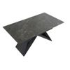 Mesa Extensible Libsy  220x90x76 Cm Color Negro Venta-unica