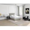 Cama Clásica Leopold 4 Cajones 206.5x145x122.2 Cm Color Beige Vente-unique