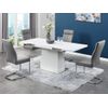 Mesa Extensible Lauria  180x75x75 Cm Color Blanco Venta-unica